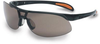 Uvex Protege Safety Glasses > FRAME - Metallic black > LENS - Gray, hardcoat > UOM - Each - S4201 - State Safety & Compliance