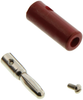 Banana Plug, 15A, Stud, Red; Gender Abbatron Hh Smith - 82T5293 - Newark, An Avnet Company