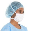 Kimberly-Clark Blue/Pink Pleated Standard Surgical Mask - 12.626 in Width - 036000-48296 - 036000-48296 - R. S. Hughes Company, Inc.