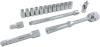 17 Pieces 6 Point Standard Metric Socket Set -- 39017