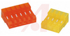CONNECTOR, RECEPTACLE, MTA-156, 10 POSITION, 18 AWG, CLOSED END, ORANGE - 70085226 - Allied Electronics, Inc.