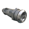 Quarter-Turn Cam Latch, 8mm Square, Without Cam, Sealed, Zinc Alloy, Chrome Plated, Bright - E5-6A-052-UU4 - Southco