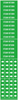 Brady B-946 White on Green Vinyl Self-Adhesive Pipe Marker - 2 1/4 in Height - 1/2 in Character Height - 2 3/4 in Length - Printed Msg = STEAM RETURN with Right Arrow - 7413-3C -- 754473-67968