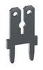 Male .250 / .110 Quick Fit Terminal - 1282 - Keystone Electronics Corp.