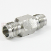 2.4mm Female (Jack) to 2.4mm Female (Jack) Adapter, Passivated Stainless Steel Body, High Temp, 1.25 VSWR -- SM3008 - Image