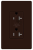 Duplex/Single Receptacle -- CAR-20-HDTR-BR - Image