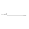 XM Micro-Hook to 0.025″ Sq. Pin Plug, 28 AWG PVC Test Lead - 730XM - E-Z-HOOK, a division of Tektest, Inc.