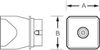 Weller N-Q45 Hot Gas Nozzle 0058736833 - Quad Hot Gas Nozzle - Quad Tip - 1.260 x 1.260 in Tip Width - 037103-06085 - R. S. Hughes Company, Inc.
