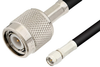 SMA Male to TNC Male Cable 12 Inch Length Using 75 Ohm RG59 Coax - PE36848-12 - Pasternack
