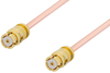 SMP Female to SMP Female Cable 24 Inch Length Using PE-047SR Coax - PE36146-24 - Pasternack