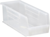 Ultra Stack & Hang Bin, Clear, 50Lb; Bin Colour Quantum Storage - 42AC5994 - Newark, An Avnet Company