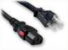 NEMA 5-20P to IEC-60320-C13 AUTO-LOCK HOME // Power Cords // High Voltage Power Cords // Straight Blade Power Cords -- 1702.072AL - Image