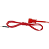 X100W Mini-Hook to 0.025″ Sq. Pin Plug, 22 AWG PVC Test Lead -- 230W - Image