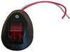 ED Bow Light - 6 LEDs - 12V - Red OR Green - Surface Mount - Small Boat Applications -  - Larson Electronics LLC