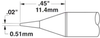 OKi SSC-722A Conical Sharp Tip 0.51 mm x 11.4 mm - SSC-722A - Ellsworth Adhesives