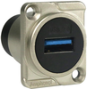 Usb Adapter, 3.0 Type A Rcpt-Rcpt; Usb Connector Convert From Amphenol Sine/tuchel - 84AC0671 - Newark, An Avnet Company