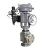 Pneumatic Top Guided Single-Seated Angle Control Valve - Image