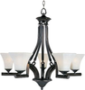 Mid. Chandeliers-Glass Up - 6001 - Light Center (The)