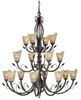 Large Chandeliers-Glass Shade - 6178 - Light Center (The)