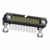 6+6 Pos. Male DIL Horizontal Throughboard Conn. Jackscrews - M80-5L11205M7 - Harwin Plc