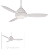 F577-WH Wet Location / Damp Location Approved - F577-WH - Minka Group