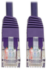 Cat5e 350 MHz Molded UTP Patch Cable (RJ45 M/M), Purple, 6 ft. -- N002-006-PU - Image
