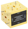 WR-22 Magic Tee Waveguide Using UG-383/U Round Cover Flange and Operating from 33 GHz to 50 GHz -- FMWMT1004 - Image