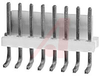 Connector, MTA-156; Male; 8; Copper Alloy; 7; 600; 0.156 in.; Polyester; White - 70083707 - Allied Electronics, Inc.