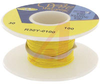 Wire; 100ft 30AWG silver plated copper;yellow Kynar insulated - 70176446 - Allied Electronics, Inc.