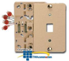 Suttle 6-Conductor Plastic CorroShield Wallplate with.. - 630AC6NS-XXRC1 - TelephoneStuff.com