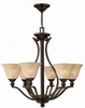 4656OB Mid. Chandeliers-Glass Up - 780512 - Capital Lighting, Inc.