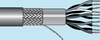 Alpha Essentials Multi-Pair Cable - Foil Braid Shield - 24 AWG 15 Pair - Gray - 300V - 1000ft - Alpha 6230/15C SL001 - ALP6230/15C-SL001 - Lapp Tannehill