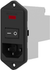 Power Entry Module, Medical, 6A, 250Vac; Connector Type Corcom - Te Connectivity - 40P6003 - Newark, An Avnet Company