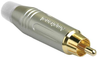 Rca Connector, Plug, 2Pos, Satin/white Rohs Compliant Amphenol Sine/tuchel - 65AH3678 - Newark, An Avnet Company