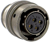 Circular Connector Plug, Size 12, 4 Position, Cable; Product Range Amphenol Industrial - 19M7846 - Newark, An Avnet Company