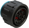 Circular Conn, Plug, 9Pos, Crimp; Product Range Amphenol Sine/tuchel - 33AK7977 - Newark, An Avnet Company