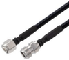 Low PIM 2.2-5 Male to N Female Cable 1/4 inch Superflexible Coax in 60 Inch - FMCA2373-60 - Fairview Microwave Inc.