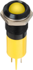 Led Panel Indicator, Yellow, 14Mm, 2.1V Rohs Compliant Apem - 65AH9440 - Newark, An Avnet Company