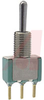 Switch, Toggle, SPDT, (ON)-NONE-(ON), BRIGHT CHROME, PC TerminalS, COIN SILVER - 70152144 - Allied Electronics, Inc.