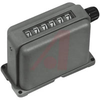 Counter; 115 VAC; Base Mount; 6; 6 W (Nom.); Wire, 22 AWG; 14 Oz.; 1205 Series - 70132840 - Allied Electronics, Inc.