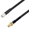 SMA Male to SMA Female Bulkhead Cable RG-58 Coax in 12 Inch - FMC00235-12 - Fairview Microwave Inc.