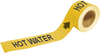 Brady Pipe Markers-To-Go B-736 Yellow Plastic Self-Adhesive Pipe Marker - 2 in Height - 12 in Length - Printed Msg = HOT WATER - 73901 - 754473-73901 - R. S. Hughes Company, Inc.