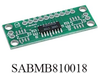 4-Channel SAB PCB with one mounted ALD810018SCLI - SABMB810018 - Advanced Linear Devices, Inc.