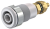 4Mm Banana Jack, Panel Mount, 32A, 1 Kv, White Rohs Compliant Staubli -- 40AH1761