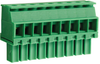 Terminal Block, Pluggable, 9Pos; Pitch Spacing Camdenboss - 78Y6366 - Newark, An Avnet Company