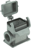 Heavy Duty Housing, 6B, 1 Lever, Alum; Heavy Duty Connector Type Harting - 04C8537 - Newark, An Avnet Company