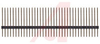 Header; Pin Strip; 36; Flange; 4-40; Copper Alloy; 2.5 A; Black Insulation - 70114968 - Allied Electronics, Inc.