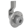 VISE ACTION® Compression Latch, Large Size, 8 mm Hex Recess, Zinc Alloy, Powder Coated, Silver, 29 mm  Grip - E3-146-057 - Southco