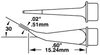 OKi SMTC-8172, 30° Micro Drag Solder Tip 0.5 mm x 15.24 mm - SMTC-8172 - Ellsworth Adhesives