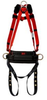 3M Saturn 1323 Red 2XL Vest-Style Padded Body Harness - Nomex/Polyester Webbing - 078371-65417 - 078371-65417 - R. S. Hughes Company, Inc.